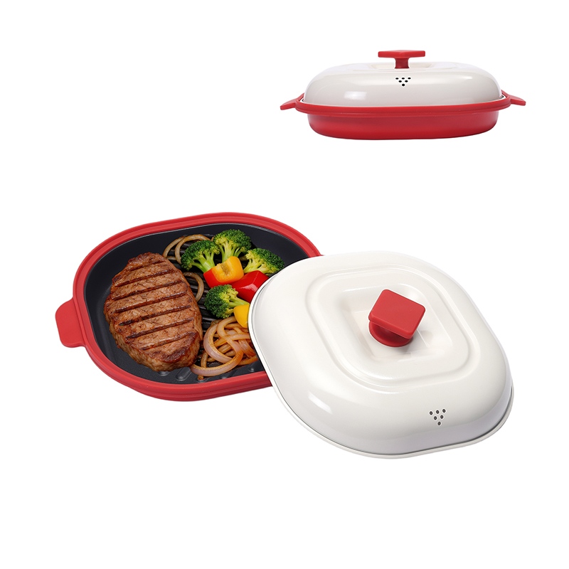 Large capacity Microwave Grill Multi-Pot