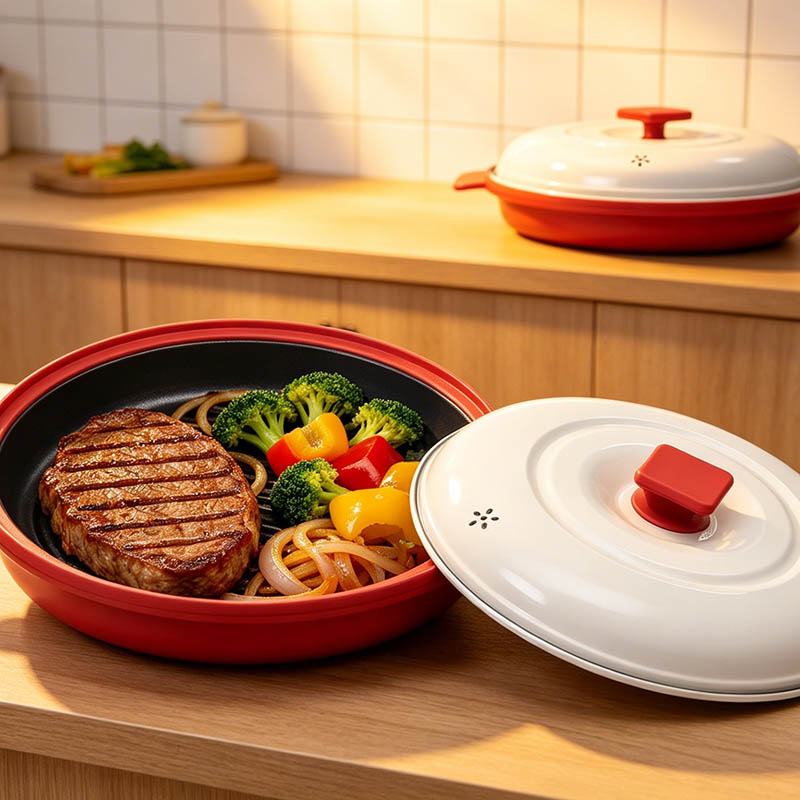Food Grade Microwave Multi Cook Grill Pot