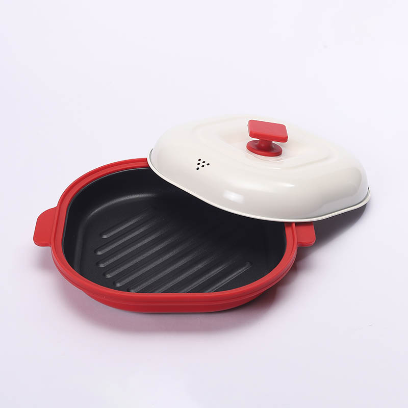 Microwave Oven Multi-Functional Grill for Steaks and Vegetables