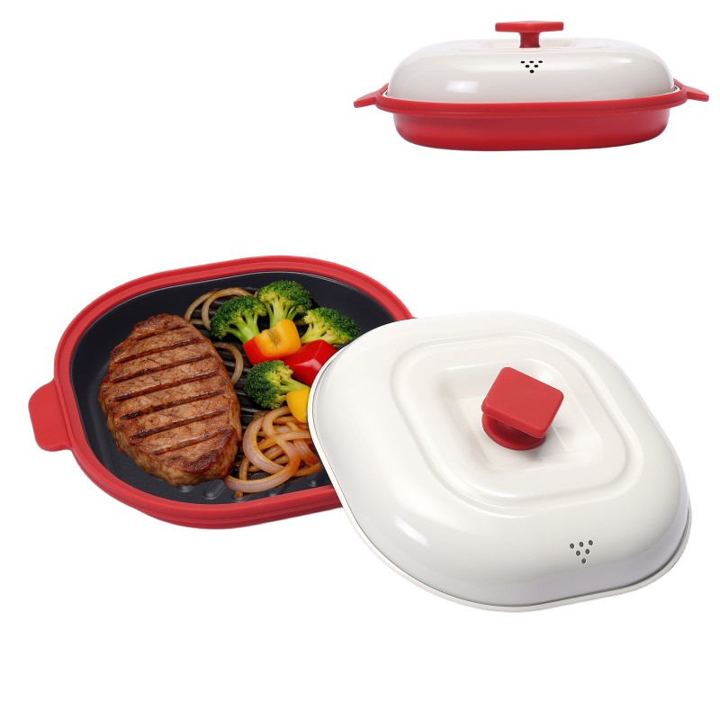 Smart Automatic Steam Exhaust Multifunctional Microwave Grill Multi-Pot
